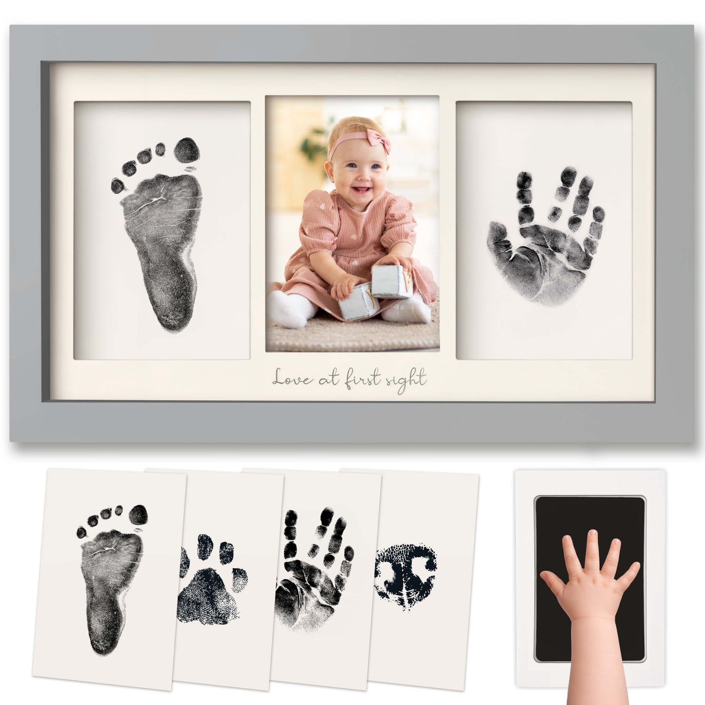 Duo Clean Touch Inkless Hand & Footprint Frame Kit 32974089650362