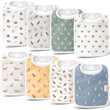 Load image into Gallery viewer, 8-Pack Coast Drool Bibs
