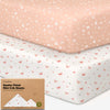 Soothe Fitted Mini Crib Sheet