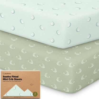 Soothe Fitted Mini Crib Sheet 33589412987066