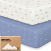 Soothe Fitted Mini Crib Sheet