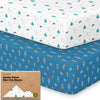 Soothe Fitted Mini Crib Sheet