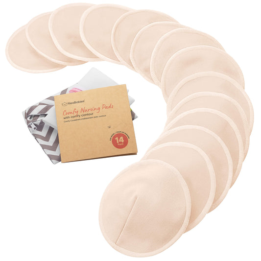 14-Pack Comfy Nursing Pads (Bare Beige)