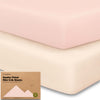 Soothe Fitted Mini Crib Sheet