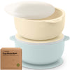 2-Pack Prep Silicone Suction Bowls