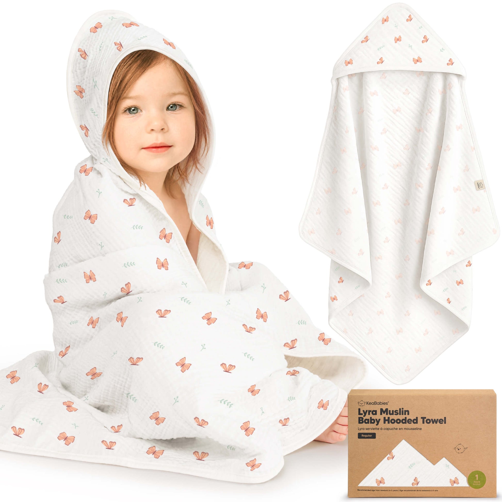 Lyra Muslin Hooded Towel 33642907893946