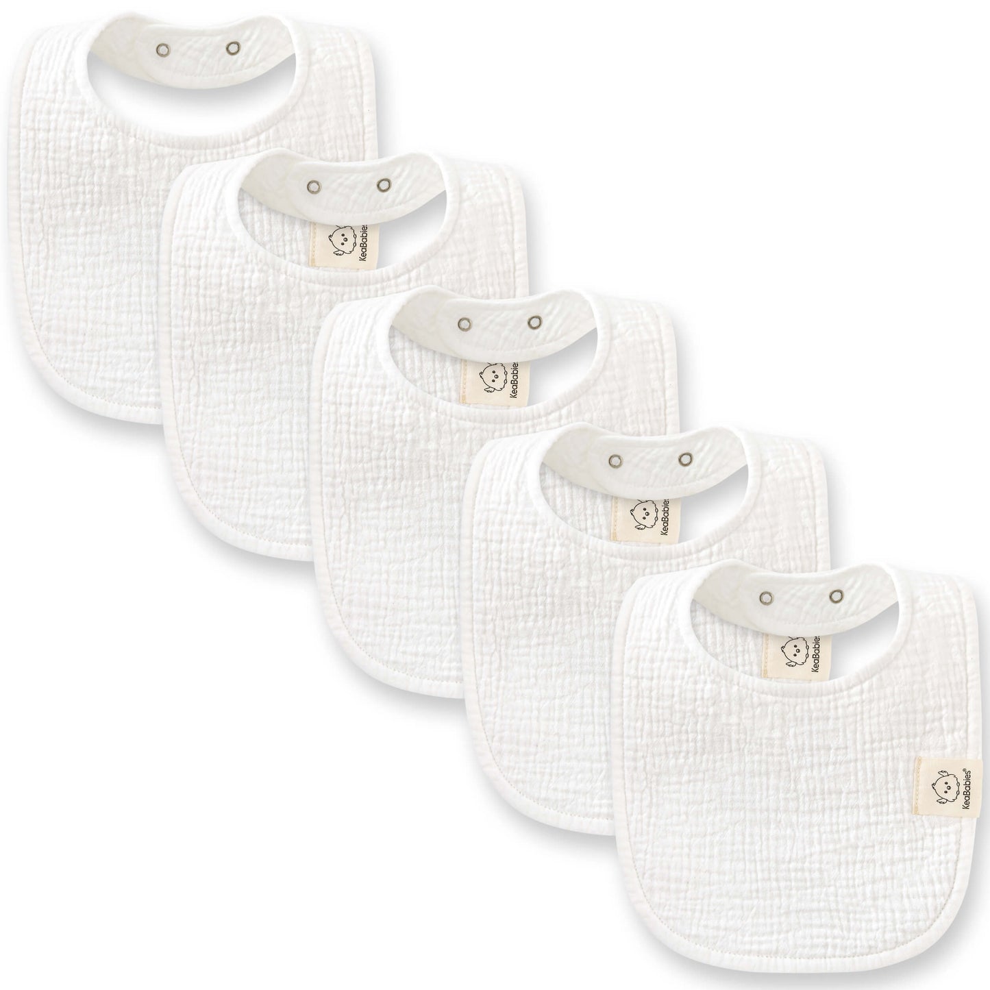 Lyra Muslin Drool Bibs 34123273240762