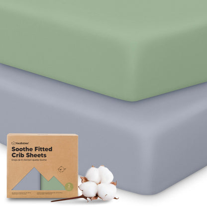 Soothe Fitted Crib Sheet 47098804437178