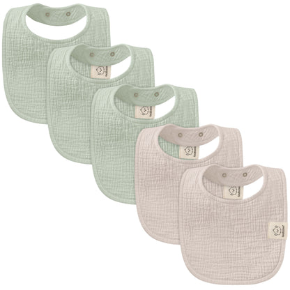 Lyra Muslin Drool Bibs 34123175002298