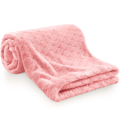 Soufflé Fleece Baby Blanket (Honey) 34047952847034