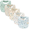 Lyra Muslin Drool Bibs