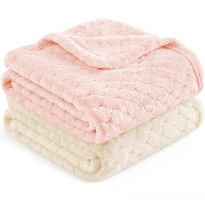 Soufflé Fleece Baby Blanket (Honey) 34048014516410