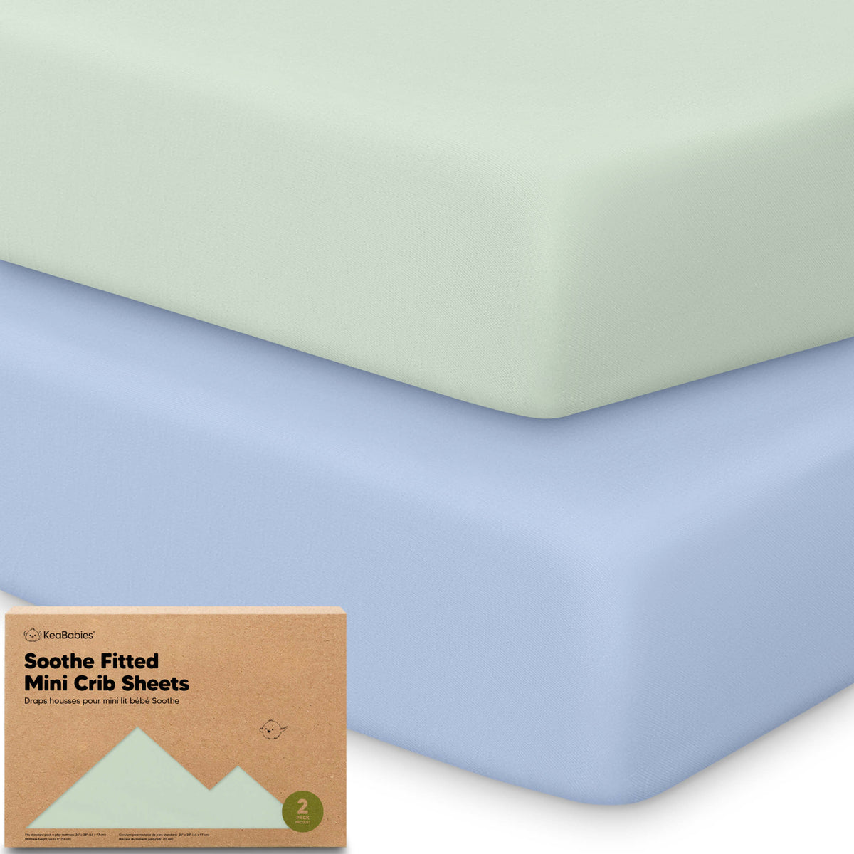 Soothe Fitted Mini Crib Sheet 34257862721722