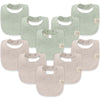 Lyra Muslin Drool Bibs