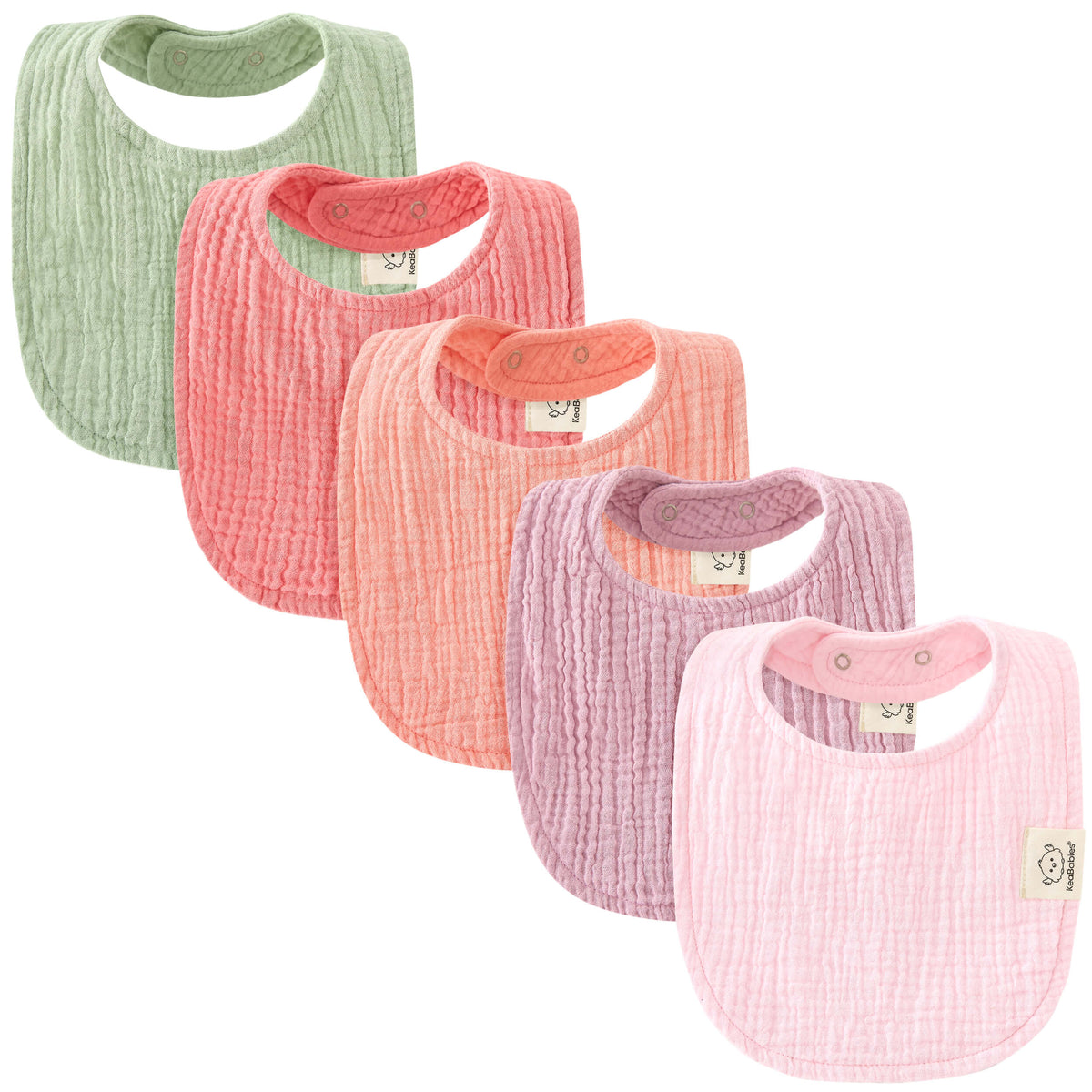 Lyra Muslin Drool Bibs 34226217582778