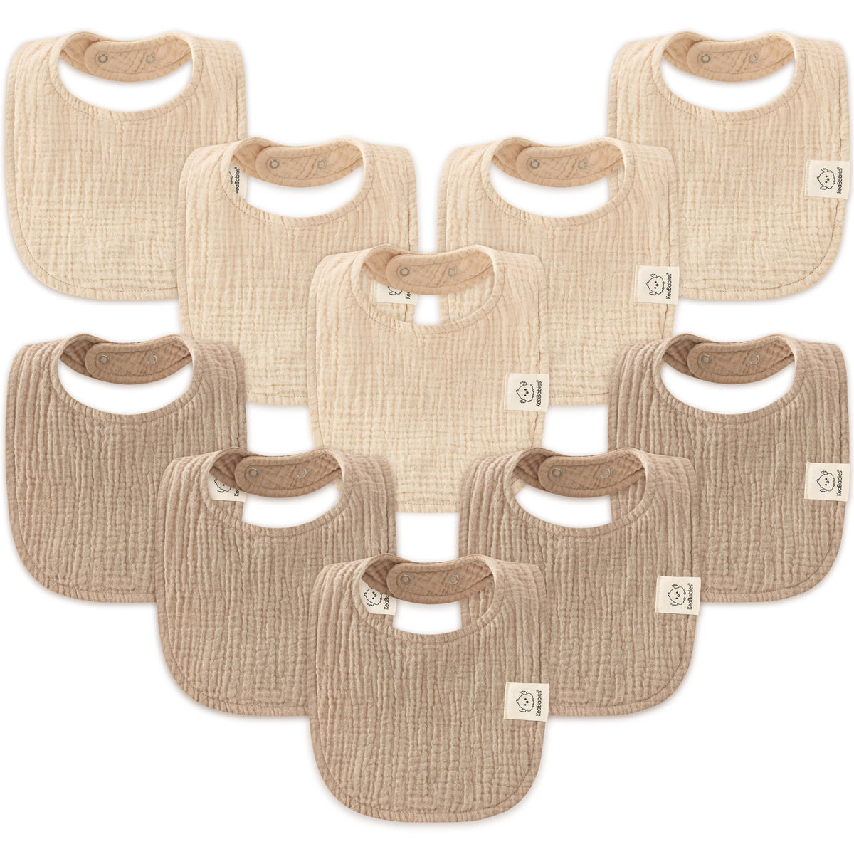 Lyra Muslin Drool Bibs 46317711098042