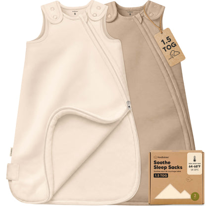 2-Pack Soothe Sleep Sacks (1.5 TOG)