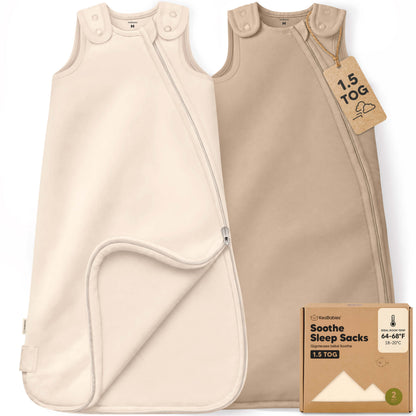 2-Pack Soothe Sleep Sacks (1.5 TOG)