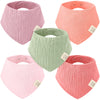 Lyra Muslin Bandana Bibs