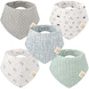 Lyra Muslin Bandana Bibs