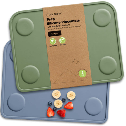 2-Pack Prep Silicone Placemats