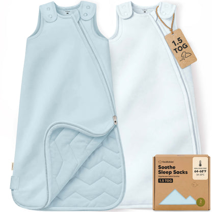 2-Pack Soothe Sleep Sacks (1.5 TOG) 46936425889978
