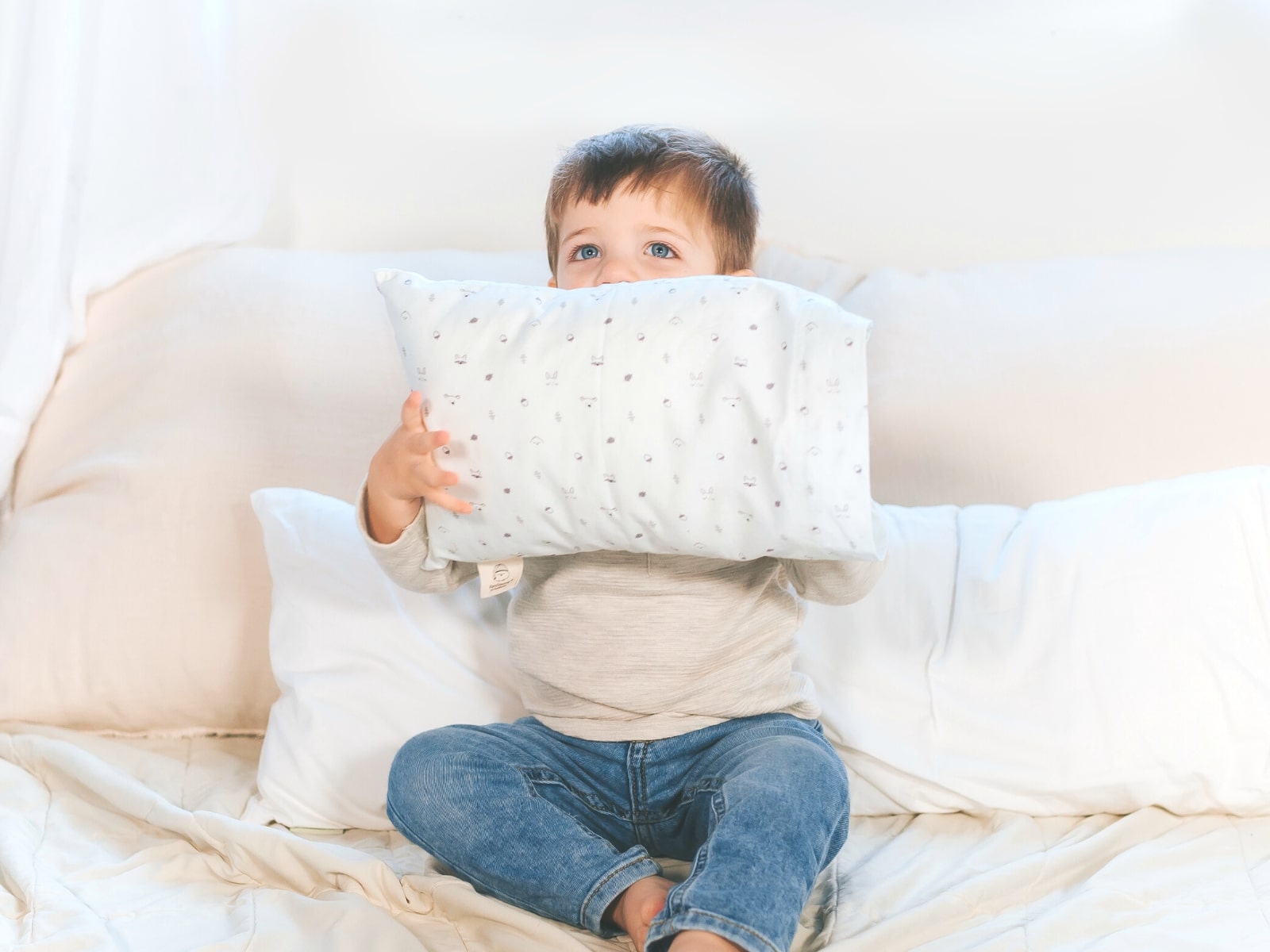 Mini Toddler Pillow With Pillowcase – KeaBabies