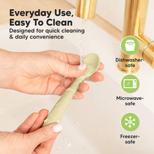 Load image into Gallery viewer, 3-Pack Prep Baby Spoons (Pastel Sky)
