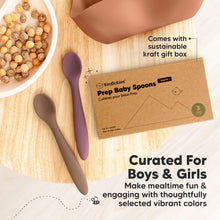 Load image into Gallery viewer, 3-Pack Prep Baby Spoons (Rocky)
