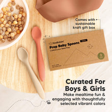 Load image into Gallery viewer, 3-Pack Prep Baby Spoons (Roseate)
