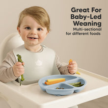 Load image into Gallery viewer, 3-Pack Prep Silicone Suction Plates with Lids (Macaron)
