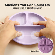 Load image into Gallery viewer, 3-Pack Prep Silicone Suction Plates (Amethyst)
