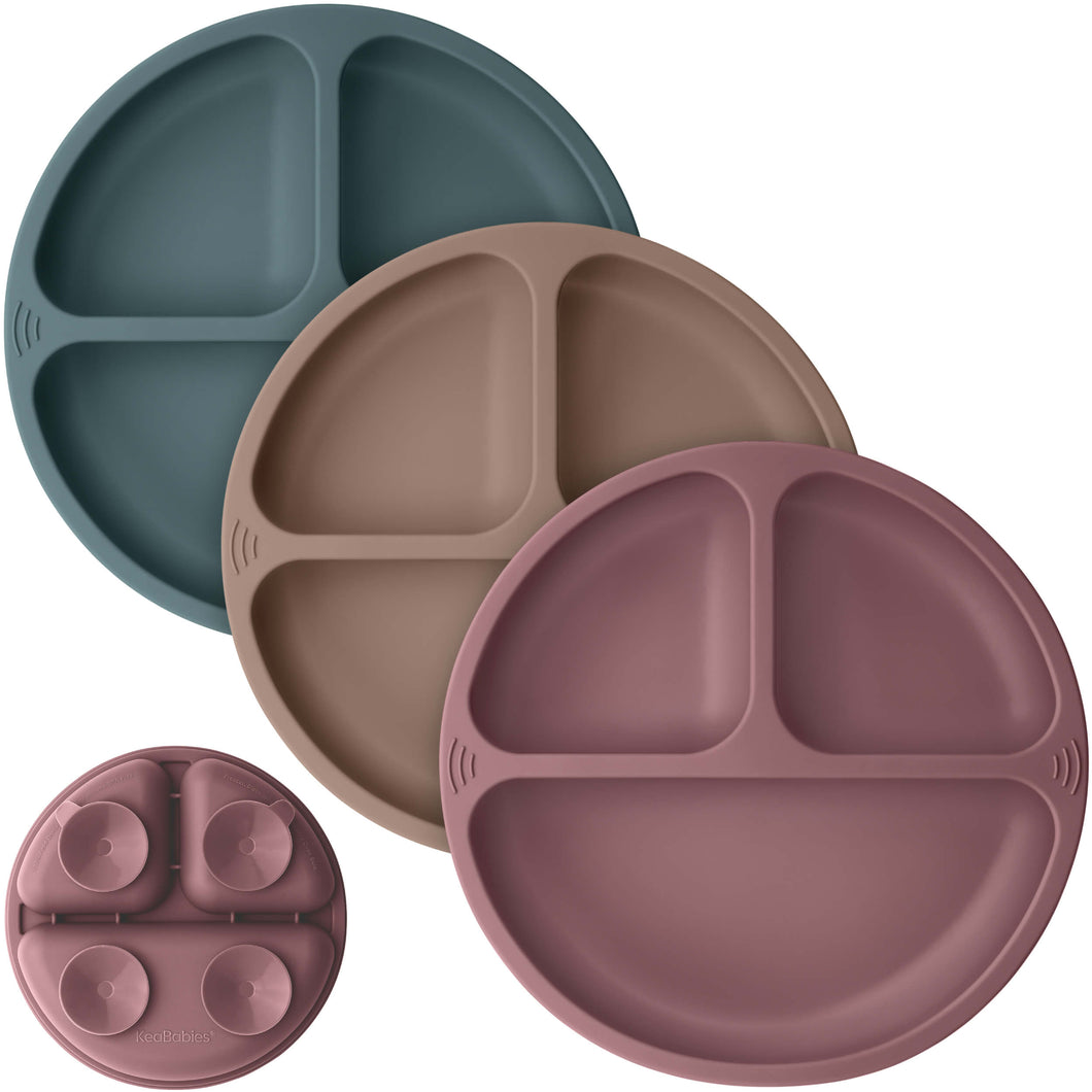 3-Pack Prep Silicone Suction Plates (Rocky)