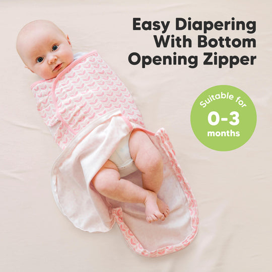 3-Pack Soothe Zippy Swaddle Wrap (Blossom)
