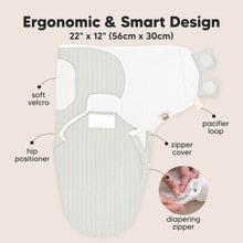 Load image into Gallery viewer, 3-Pack Soothe Zippy Swaddle Wrap (Forest)
