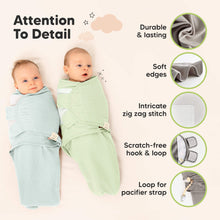 Load image into Gallery viewer, 3-Pack Soothe (Wren) Swaddle Wraps (Mellow)
