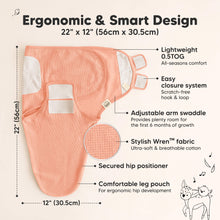 Load image into Gallery viewer, 3-Pack Soothe (Wren) Swaddle Wraps (Vivacious)
