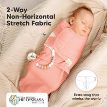 Load image into Gallery viewer, 3-Pack Soothe (Wren) Swaddle Wraps (Salmon)
