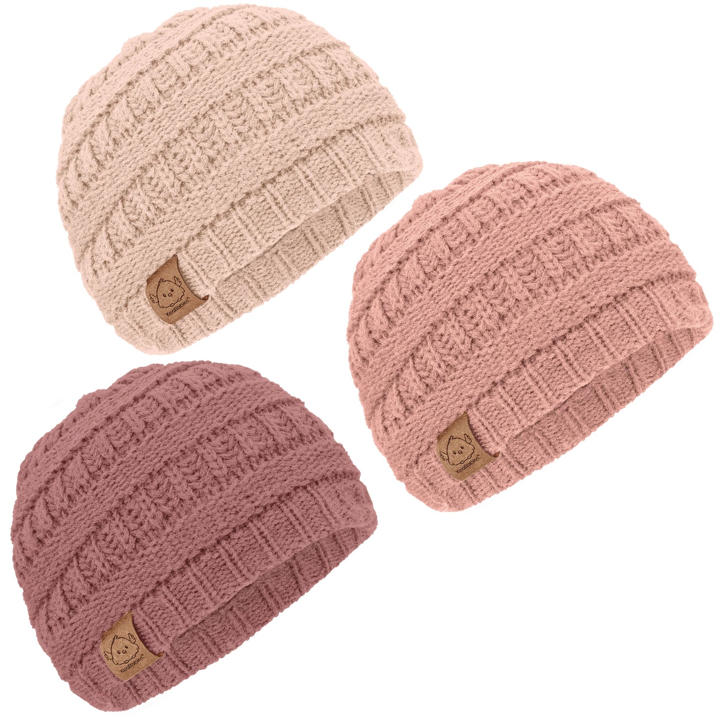 3-Pack Warmzy Baby Beanies 28110848590010