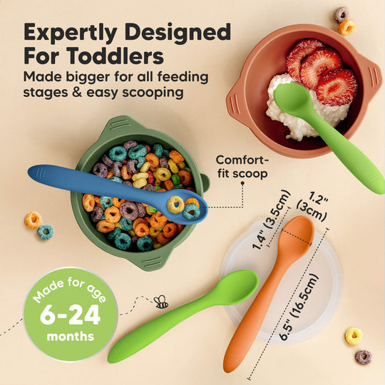 3-Pack Prep Baby Spoons (Kea)