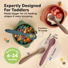 Load image into Gallery viewer, 3-Pack Prep Baby Spoons (Rocky)
