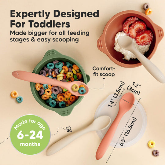 3-Pack Prep Baby Spoons (Roseate)
