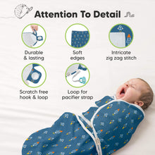 Load image into Gallery viewer, 3-Pack Soothe Swaddle Wraps (Cosmo)
