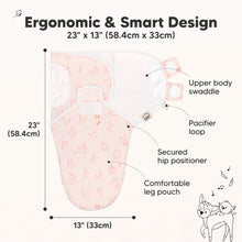 Load image into Gallery viewer, 3-Pack Soothe Swaddle Wraps (ABC Land Rose)
