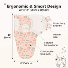 Load image into Gallery viewer, 3-Pack Soothe Swaddle Wraps (Beach Day)
