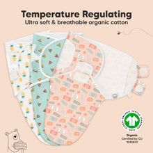 Load image into Gallery viewer, 3-Pack Soothe Swaddle Wraps (Beach Day)
