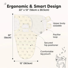 Load image into Gallery viewer, 3-Pack Soothe Swaddle Wraps (Bumble Bear)

