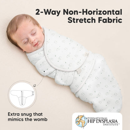 2-Way Non-Horizontal Stretch Fabric - Extra snug that mimics the womb 46191834661050