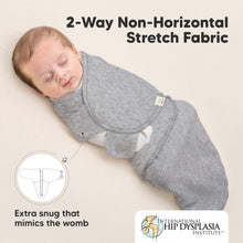 Load image into Gallery viewer, 2-Way Non-Horizontal Stretch Fabric
Extra snug that mimics the womb
International Hip Dysplasia Institute
