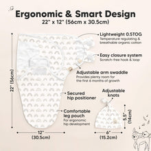 Load image into Gallery viewer, 3-Pack Soothe Swaddle Wraps with Knot Hats (Shifts)
